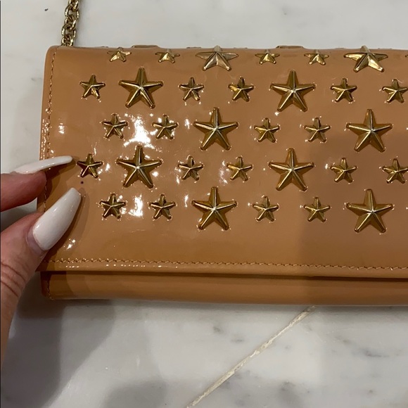 💯 authentic Jimmy Choo wallet On chain clutch - Picture 3 of 8
